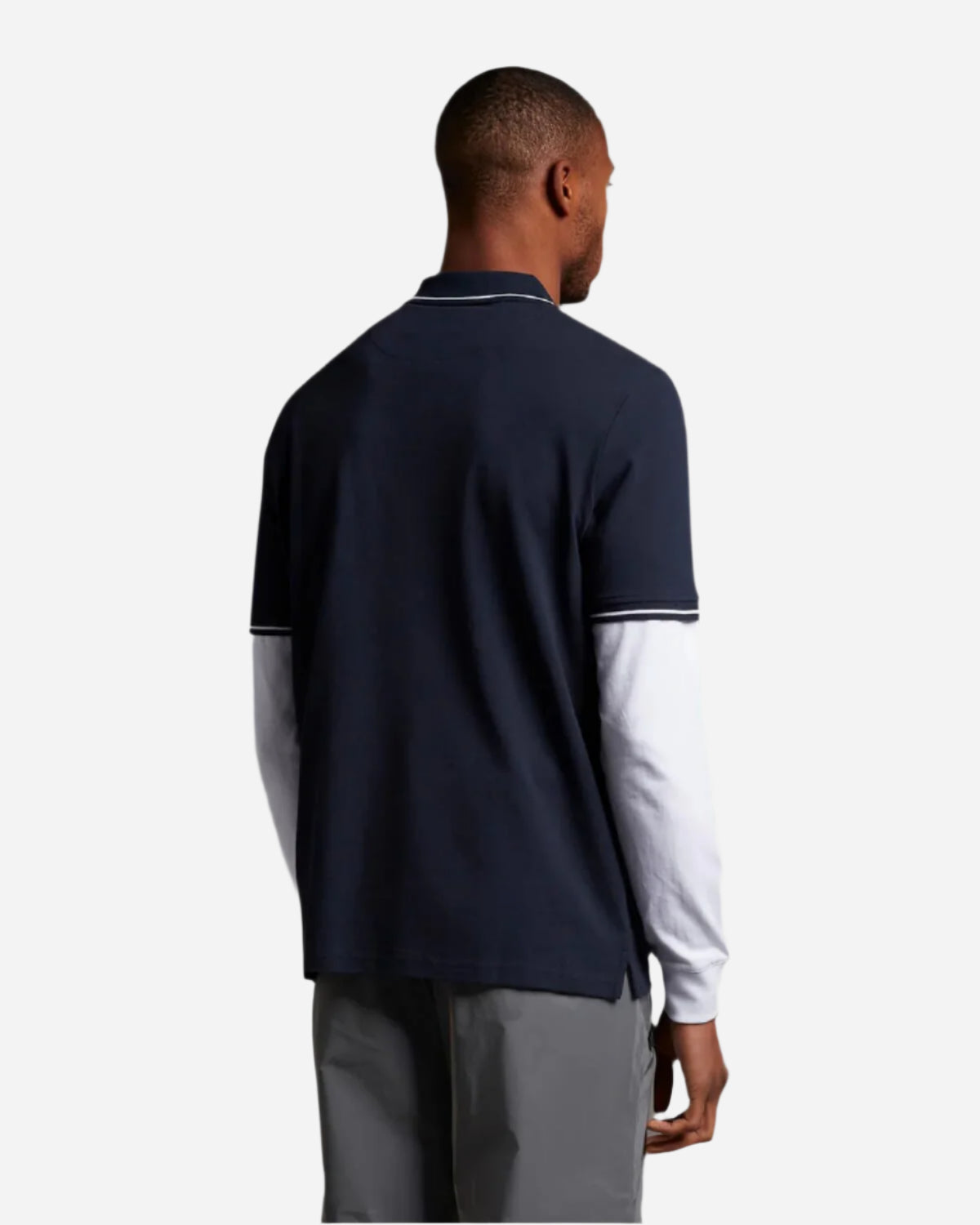 Lyle and Scott Casuals TIPPED POLO SHIRT Dark Navy