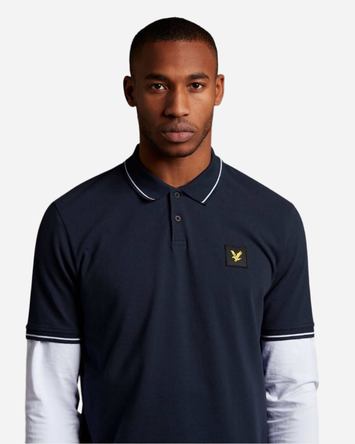 Lyle and Scott Casuals TIPPED POLO SHIRT Dark Navy