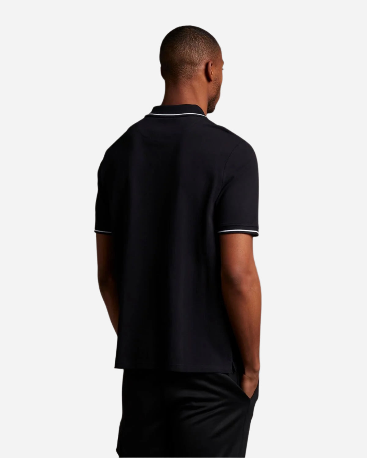 Lyle and Scott Casuals TIPPED POLO SHIRT Jet Black