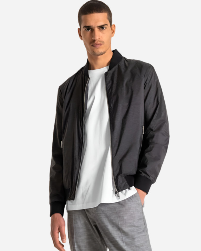 Antony Morato BOMBER JACKET Ripstop Nylon Black