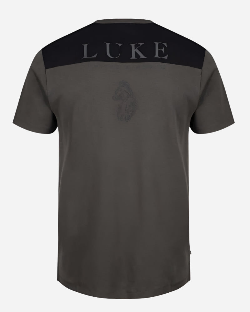 Luke 1977 BACK UP T Shirt Seal Grey Luke