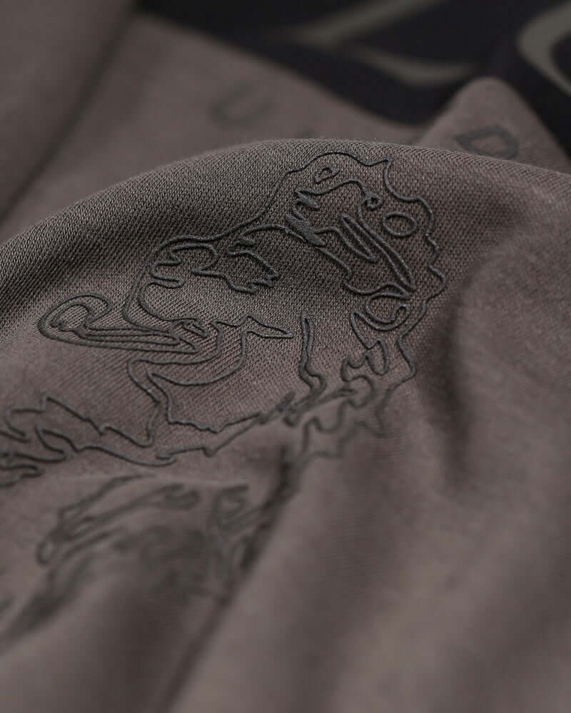 Luke 1977 BACK UP T Shirt Seal Grey Luke