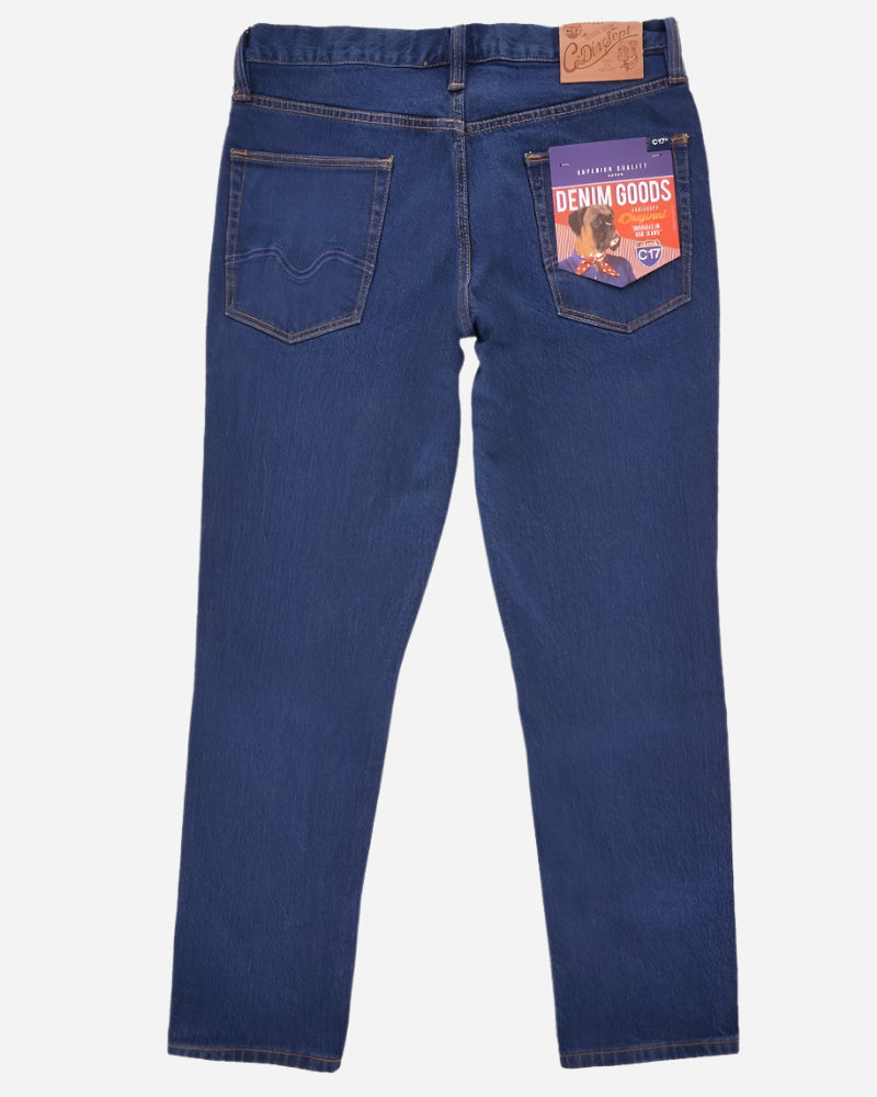 C17 Jeans Regular Tapered Indigo Rinsed