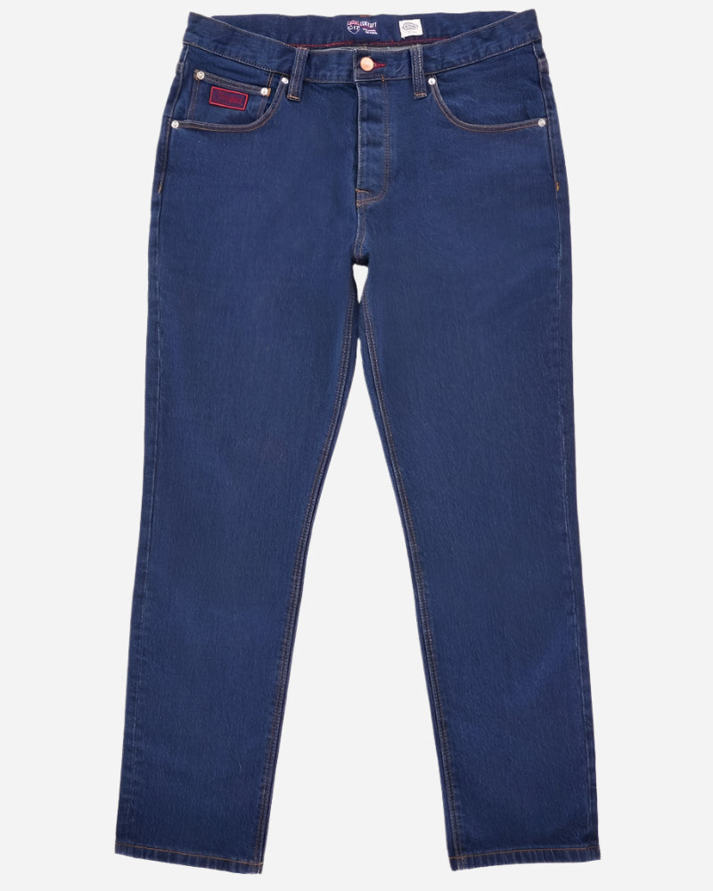 C17 Jeans Regular Tapered Indigo Rinsed