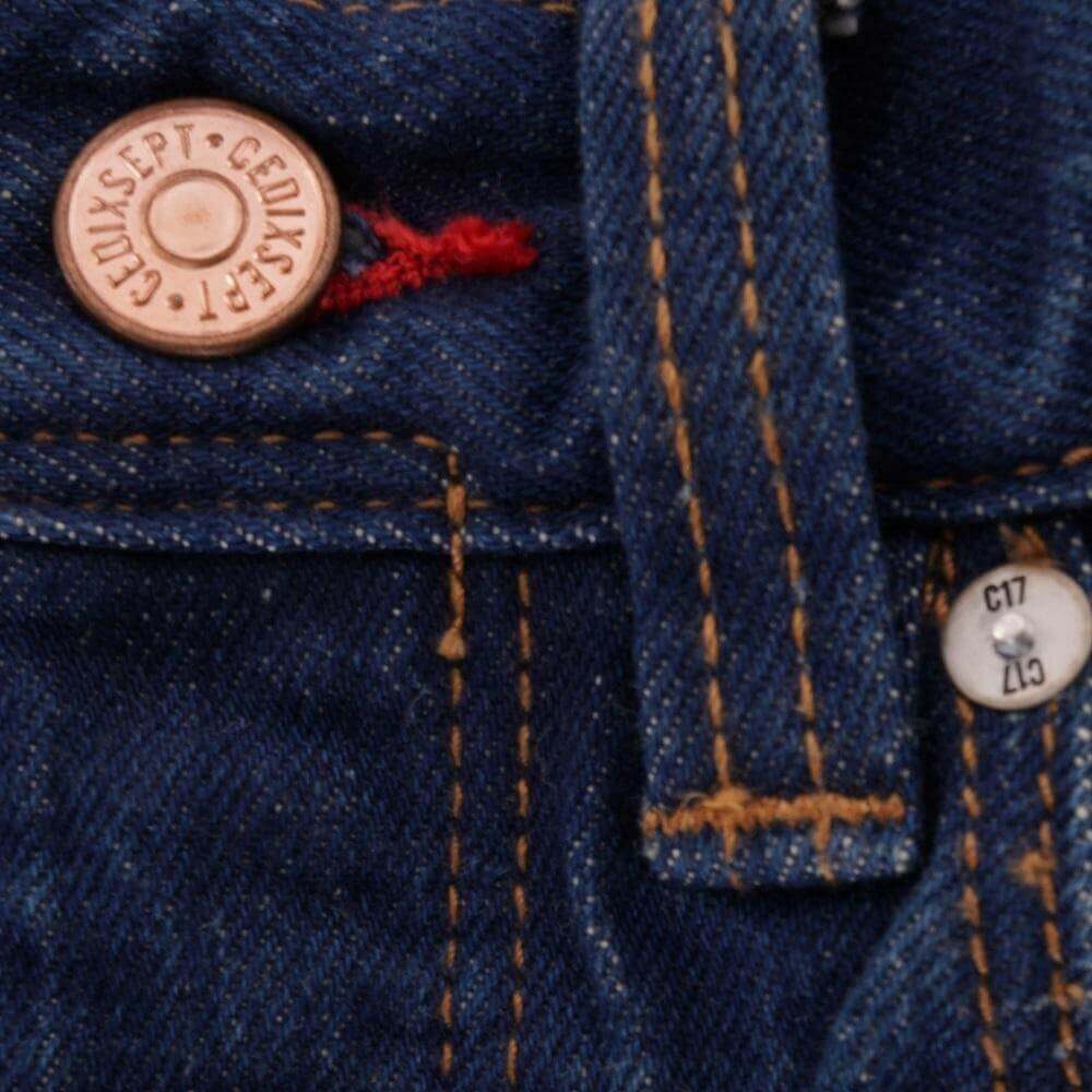 C17 Jeans Slim Straight Comfort Fit Indigo Rinsed