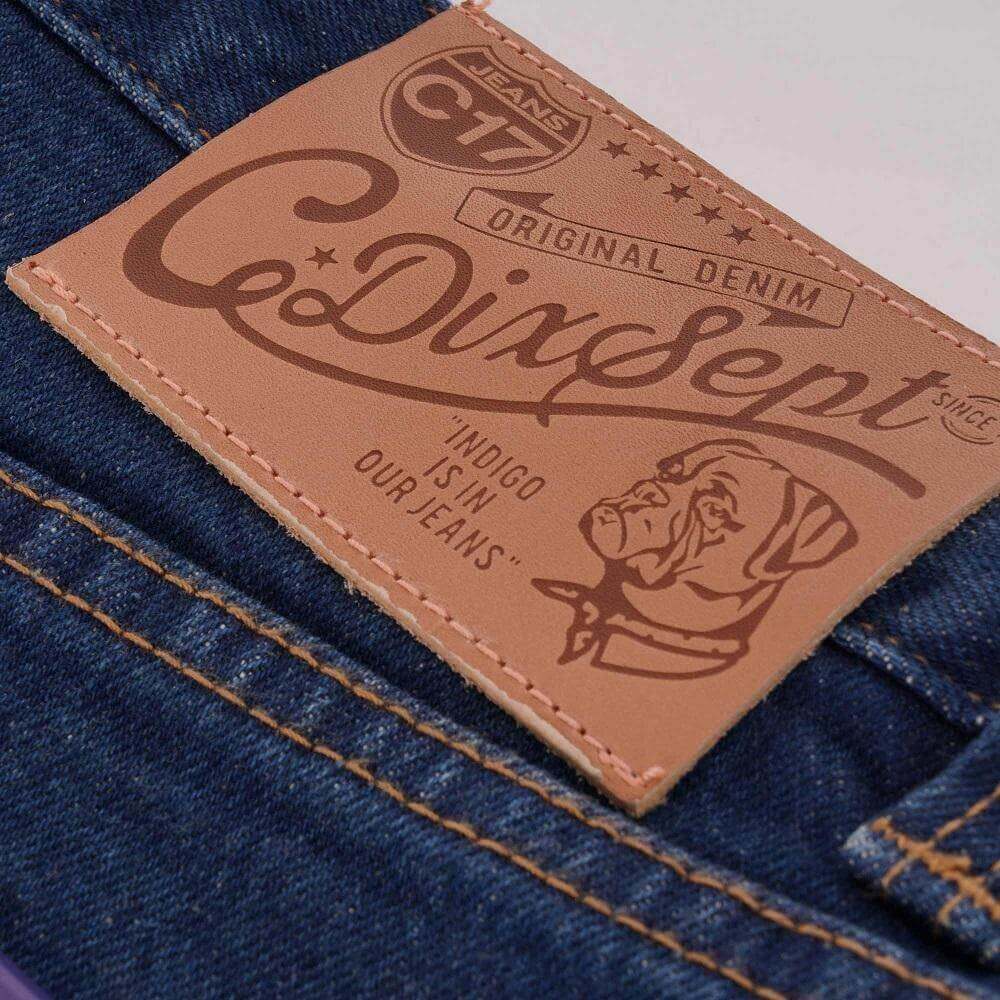 C17 Jeans Slim Straight Comfort Fit Indigo Rinsed