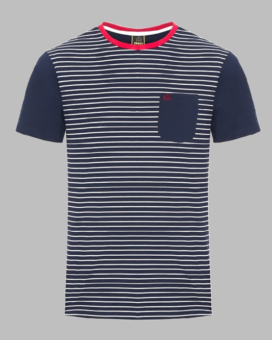 Merc London EATON T Shirt Navy