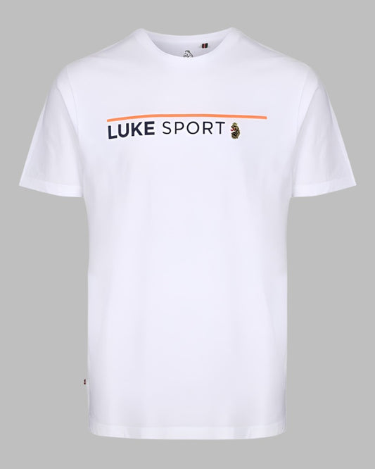 Luke FREEDOM Embroidery T Shirt White