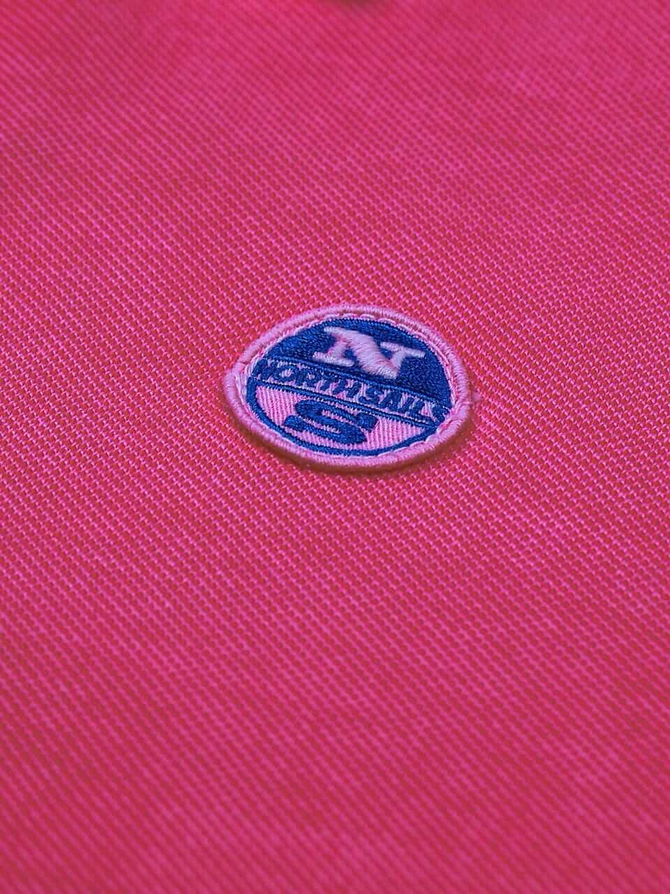 North Sails Polo Pink Fluo-HALF PRICE!