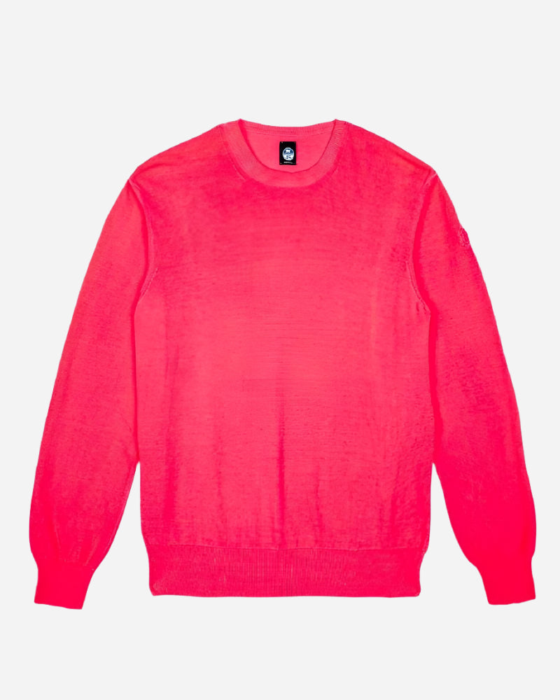 North Sails Pure Cotton Jumper Pink Fluo