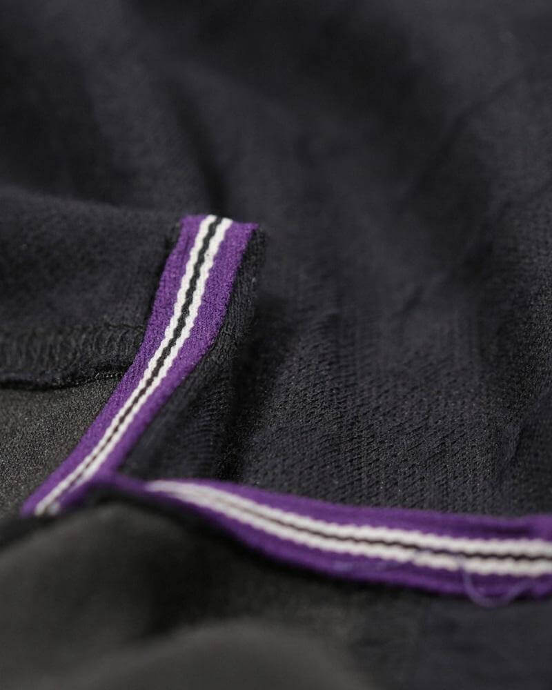 Luke ELLO Jaquard T Shirt Jet Black