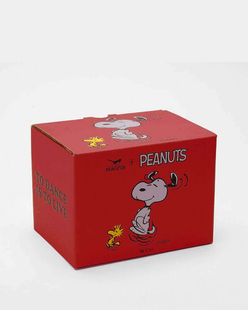 Peanuts To Dance Is To Live Snoopy Mug