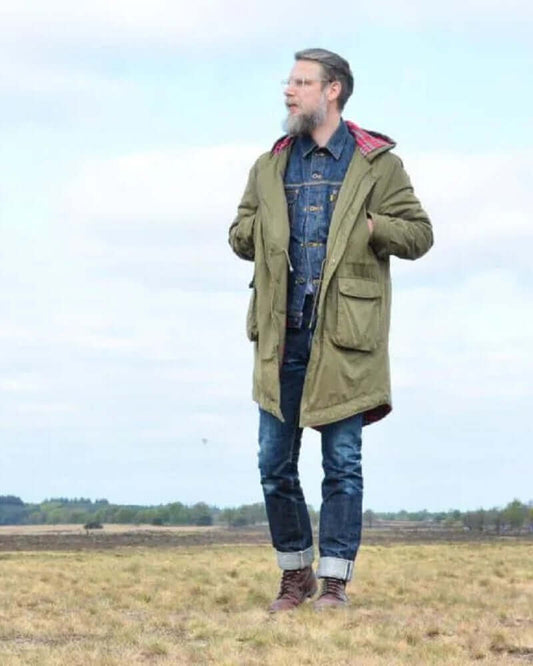 merc london tobias parka, merc london, mod clothing