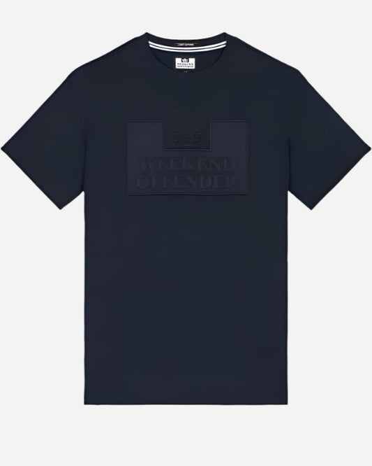 Weekend Offender ASTORIA T Shirt Navy