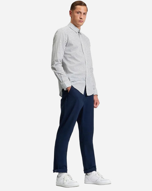 Ben Sherman Slim Stretch Chinos Navy
