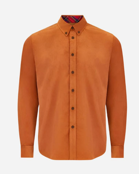Merc CUDDON Corduroy Shirt Tan