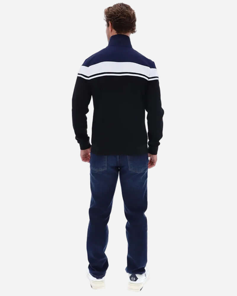 Sergio Tacchini DAMARINDO Track Top Maritime Blue/White/Black