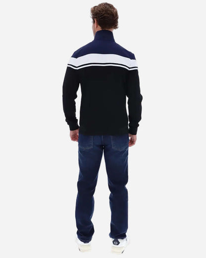 Sergio Tacchini DAMARINDO Track Top Maritime Blue/White/Black
