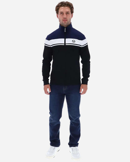Sergio Tacchini DAMARINDO Track Top Maritime Blue/White/Black