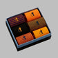 London Sock Co. DASH OF CLASS Mango 6-Pair Gift Box