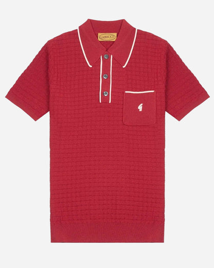 Gabicci Vintage ROY Polo Cherry | Archive Collection