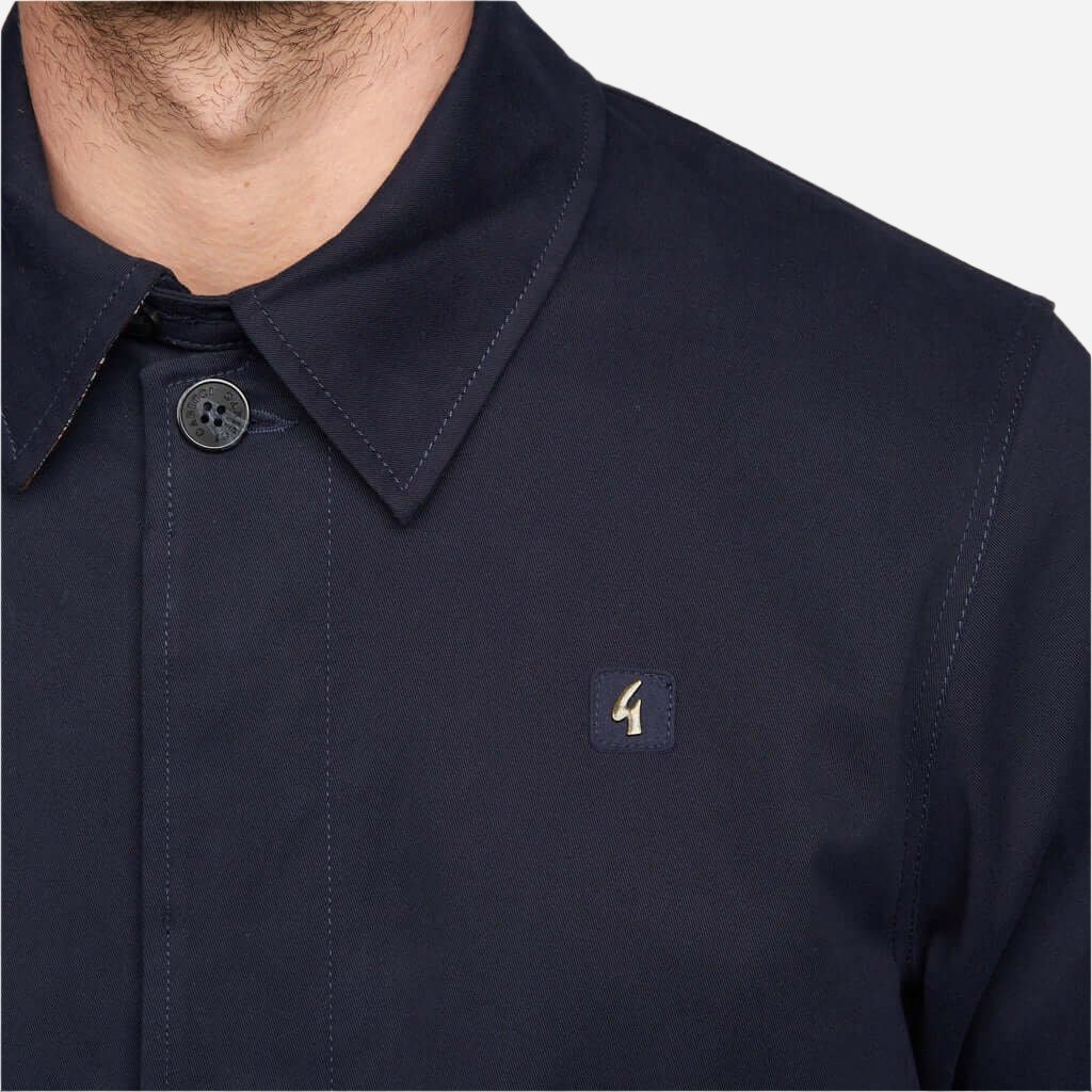 Gabicci Vintage HOUGHTON Mac Navy Gabicci Vintage
