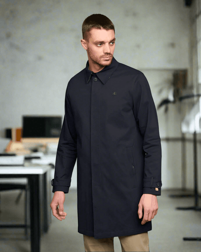 Gabicci Vintage HOUGHTON Mac Navy