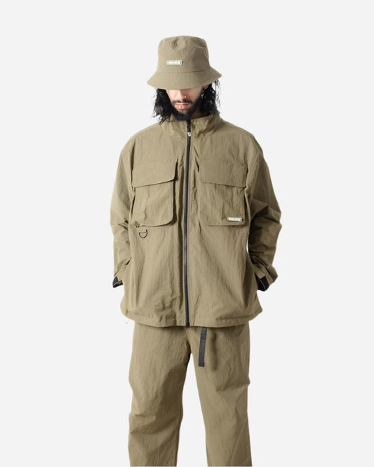 Hikerdelic Tenkara Overshirt Khaki Hikerdelic