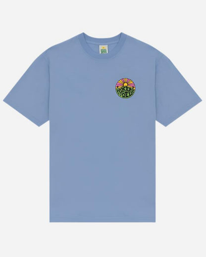 Hikerdelic Original Logo T Shirt Fjord Blue Hikerdelic