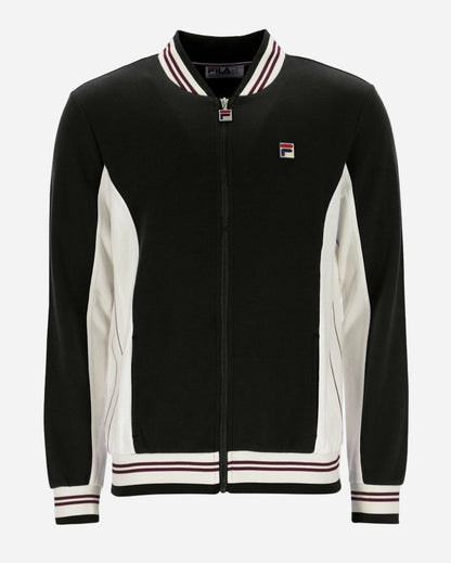 Fila Settanta Track Top Black/Gardenia/Fig/Charcoal