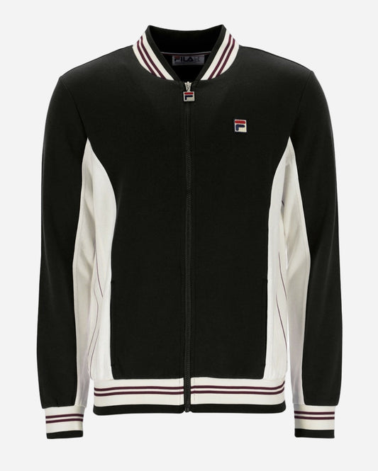 Fila Settanta Track Top Black/Gardenia/Fig/Charcoal