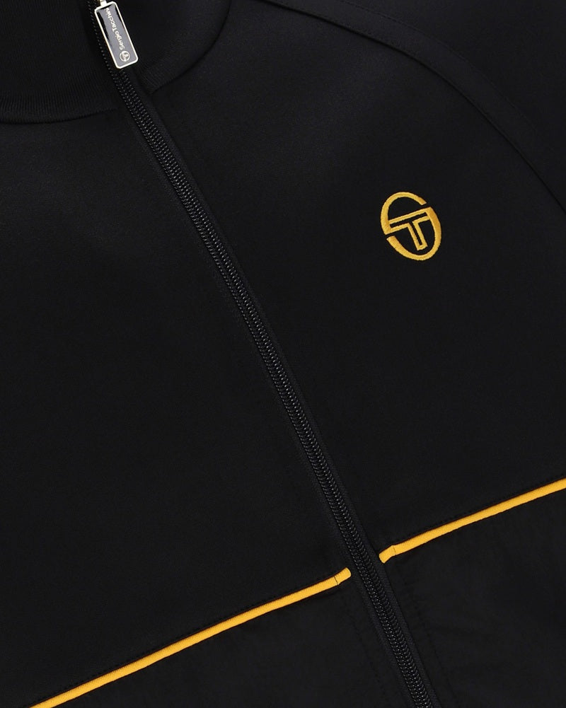 Sergio Tacchini NEW CATANIA Track Top Black/Gold
