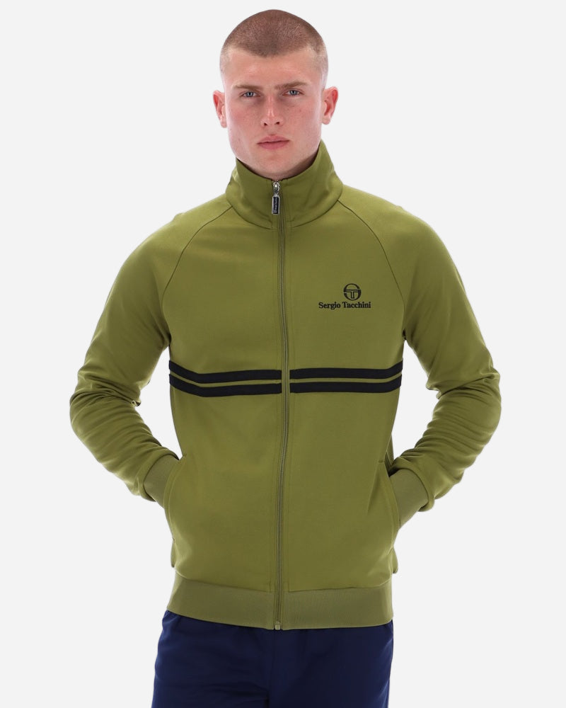 Sergio Tacchini NEW DALLAS Track Top Avocado/Black