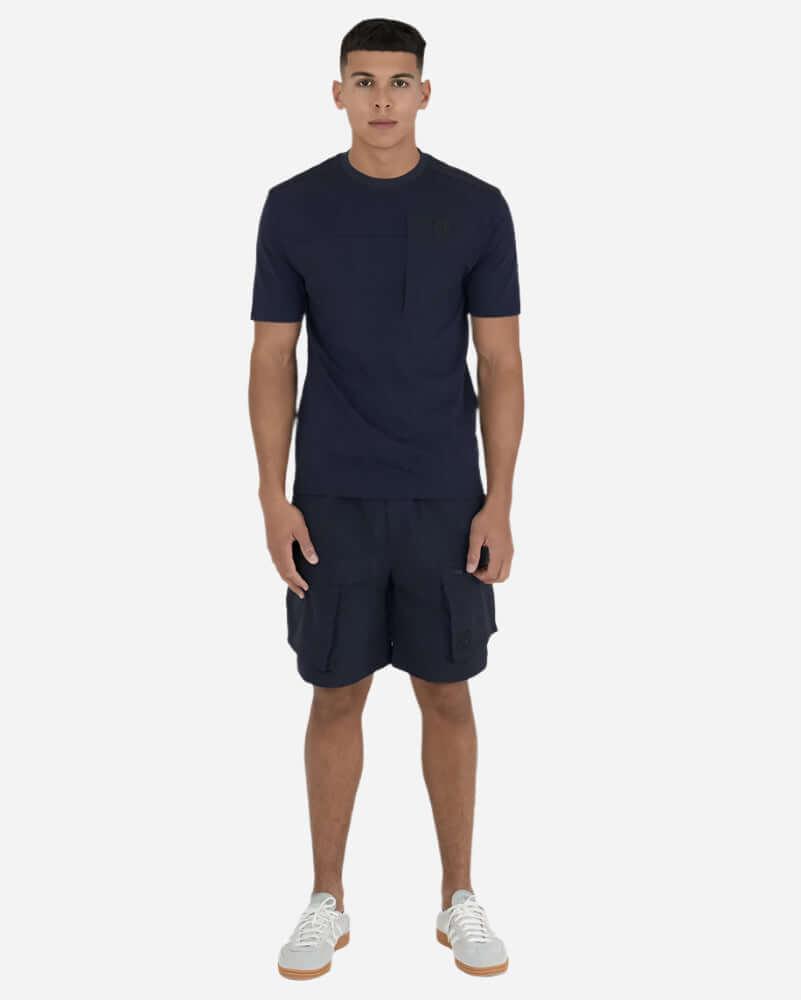 Peaceful Hooligan ARCHER T Shirt Navy