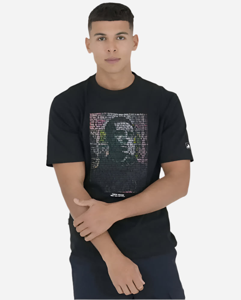Peaceful Hooligan WONDERWALL T Shirt Black