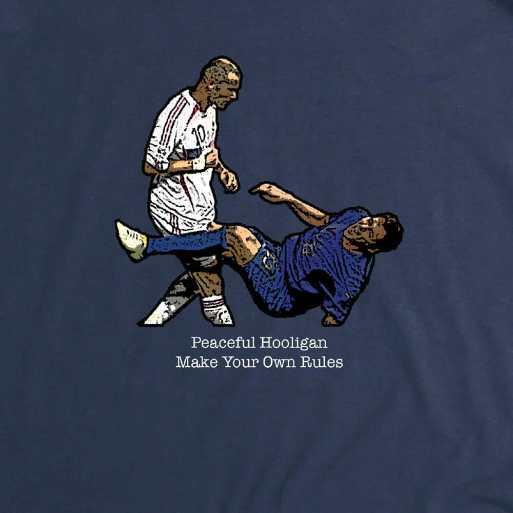 Peaceful Hooligan ZIZOU T Shirt Navy