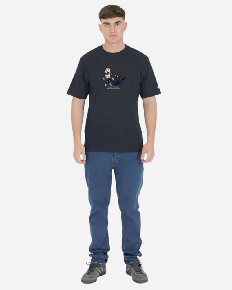 Peaceful Hooligan ZIZOU T Shirt Navy