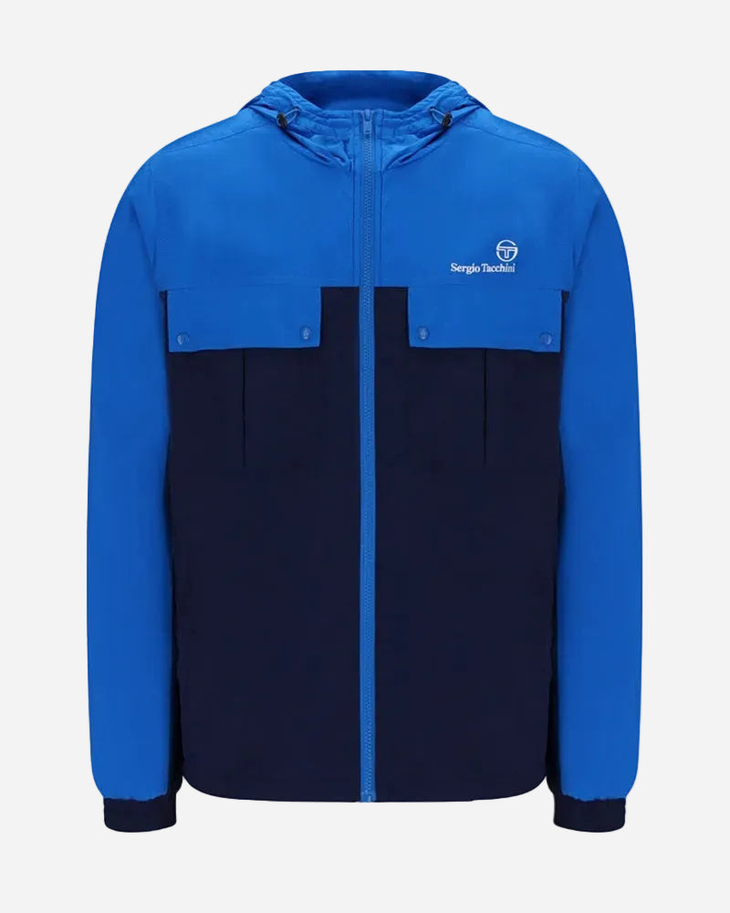 Sergio Tacchini ALBA Hooded Jacket Princess Blue/Maritime Blue