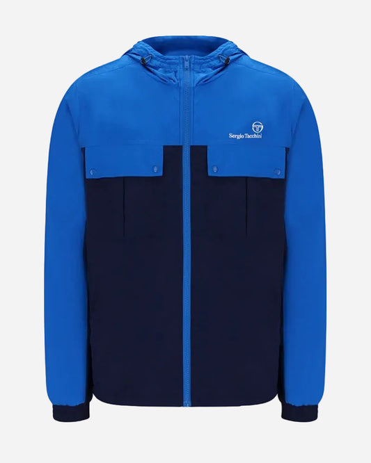 Sergio Tacchini ALBA Hooded Jacket Princess Blue/Maritime Blue
