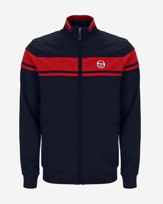 Sergio Tacchini DAMARINDO Track Top Maritime Blue/Adrenaline Rush
