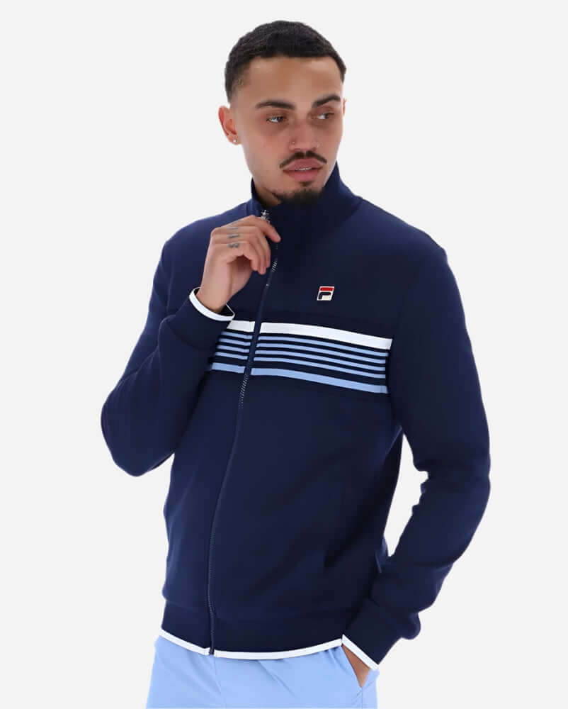 Fila VASCO Track Jacket Navy/White/Vista Blue