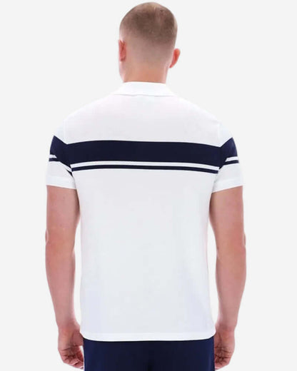 Sergio Tacchini YOUNG LINE Polo White/Maritime Blue