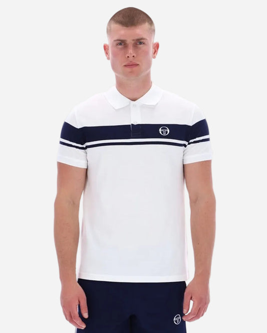 Sergio Tacchini YOUNG LINE Polo White/Maritime Blue