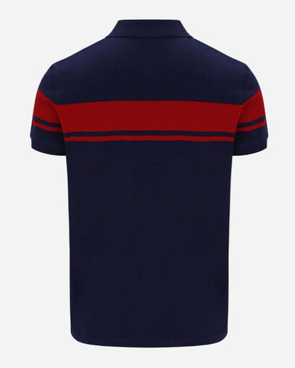 Sergio Tacchini YOUNG LINE Polo Maritime Blue/Adrenaline Rush