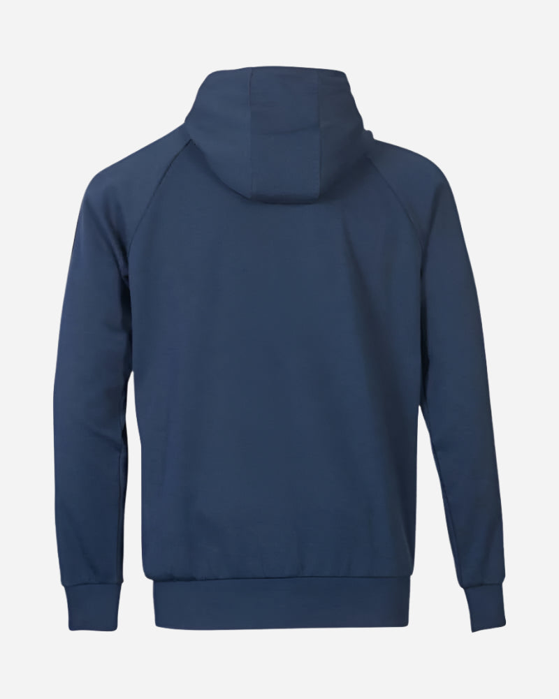 Antony Morato MATCH POINT Hooded Track Top Circle Logo Avio Blue Antony Morato