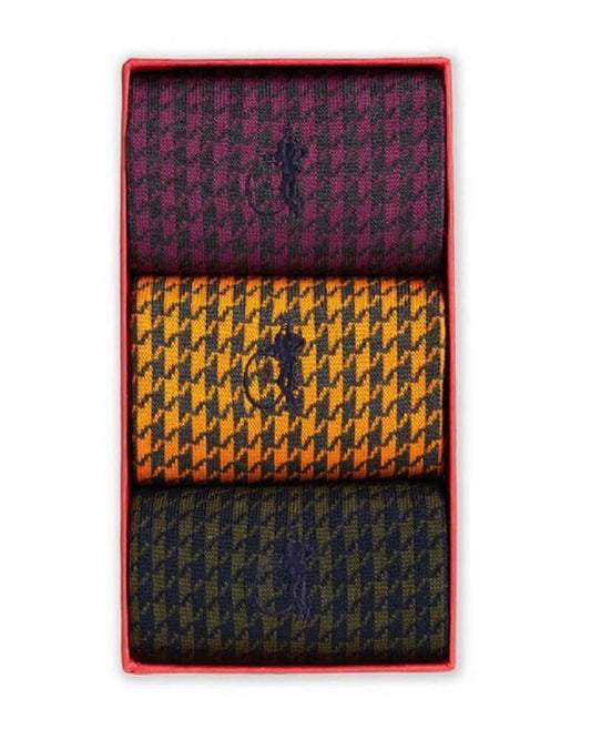 London Sock Co BRUMMEL'S PICK 3-Pair Gift Box