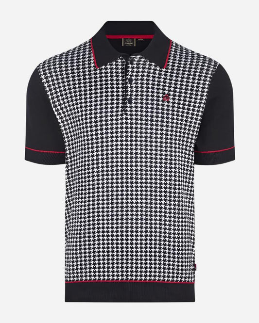 Merc London Clothing CAVENDISH Polo Black Merc Clothing