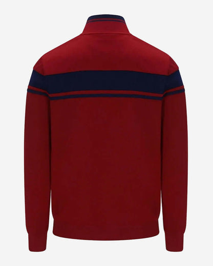 Sergio Tacchini DAMARINDO Track Top Merlot/Maritime Blue