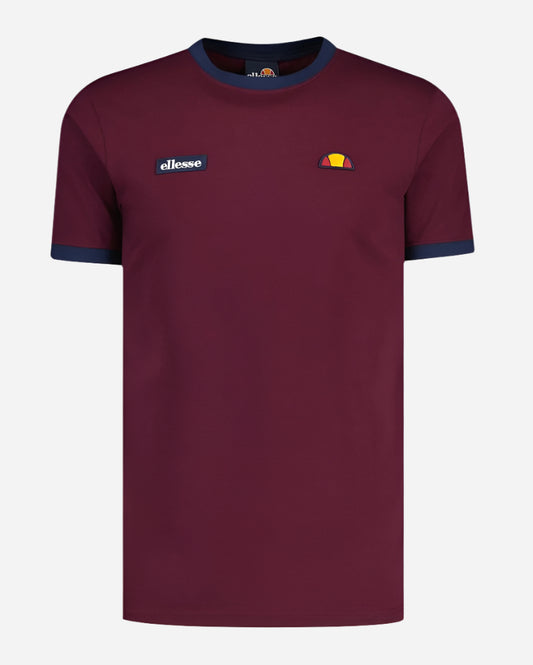 Ellesse FERDORINI T Shirt Burgundy