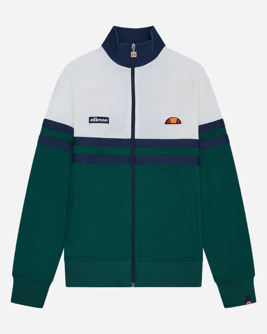 Ellesse RIMINI Track Jacket Off White/Dark Green